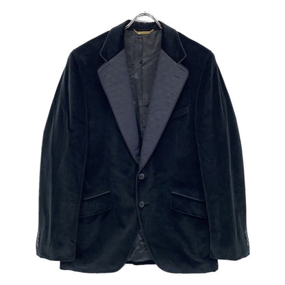 Dolce & Gabbana Black Velour Terre Jacket