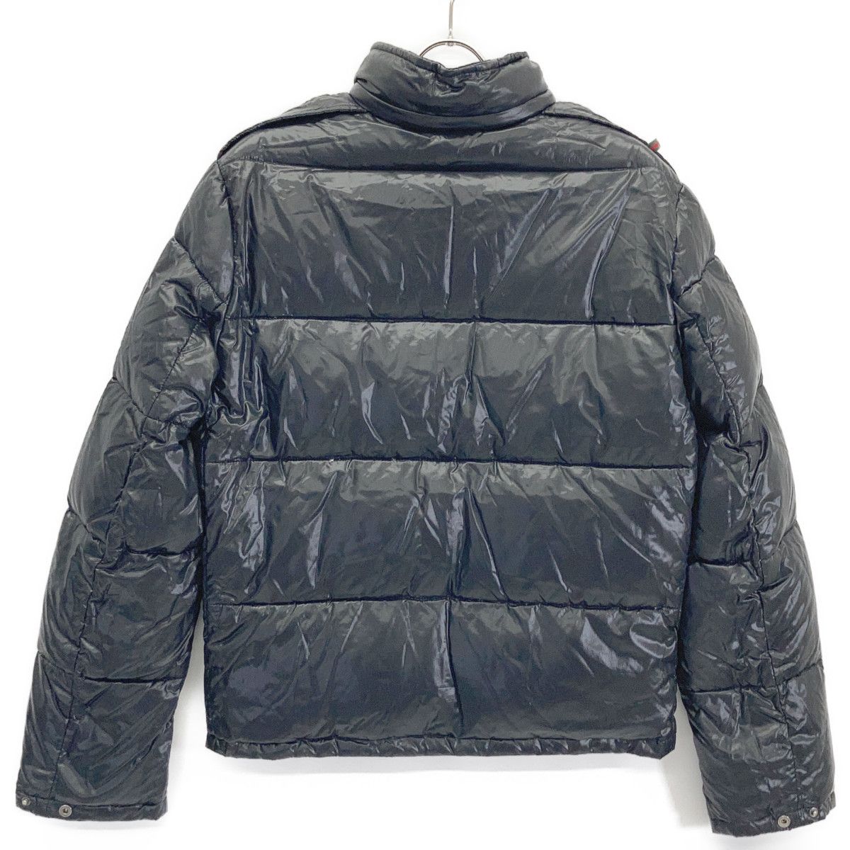 Gucci Black GG Pattern Reversible Down Jacket 46 — view 4