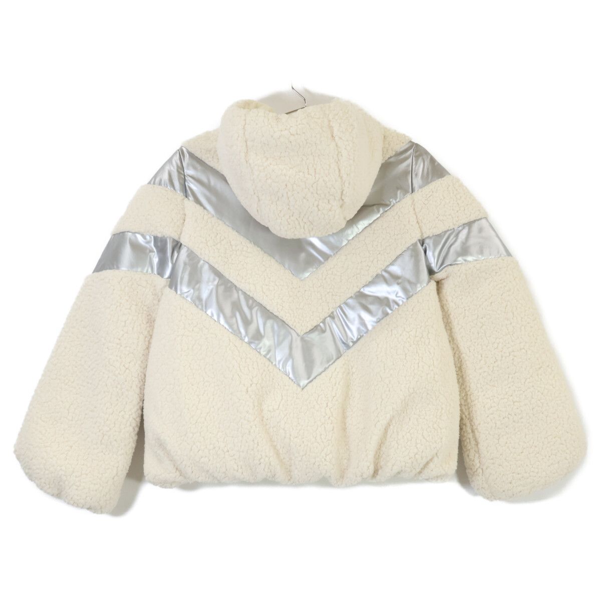 Moncler Cabourg Fleece Hoodie Down Jacket — view 2