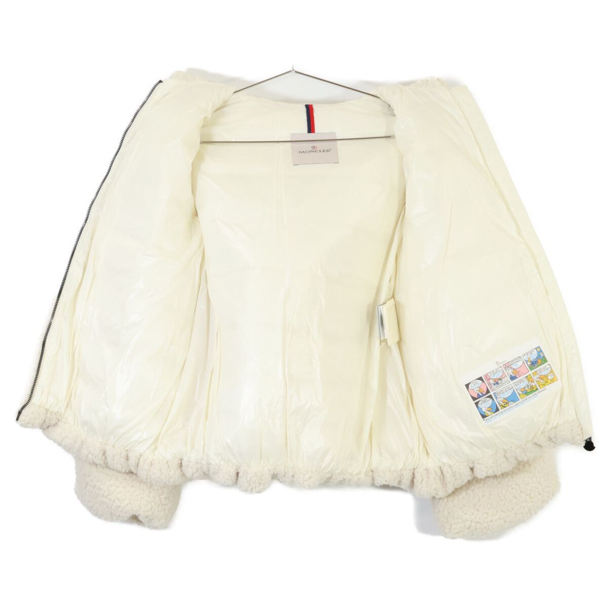 Moncler Cabourg Fleece Hoodie Down Jacket — view 3