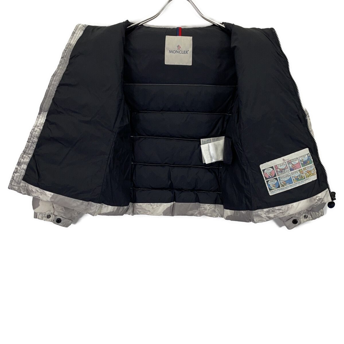 Moncler Bady All Over Pattern Down Jacket — view 3