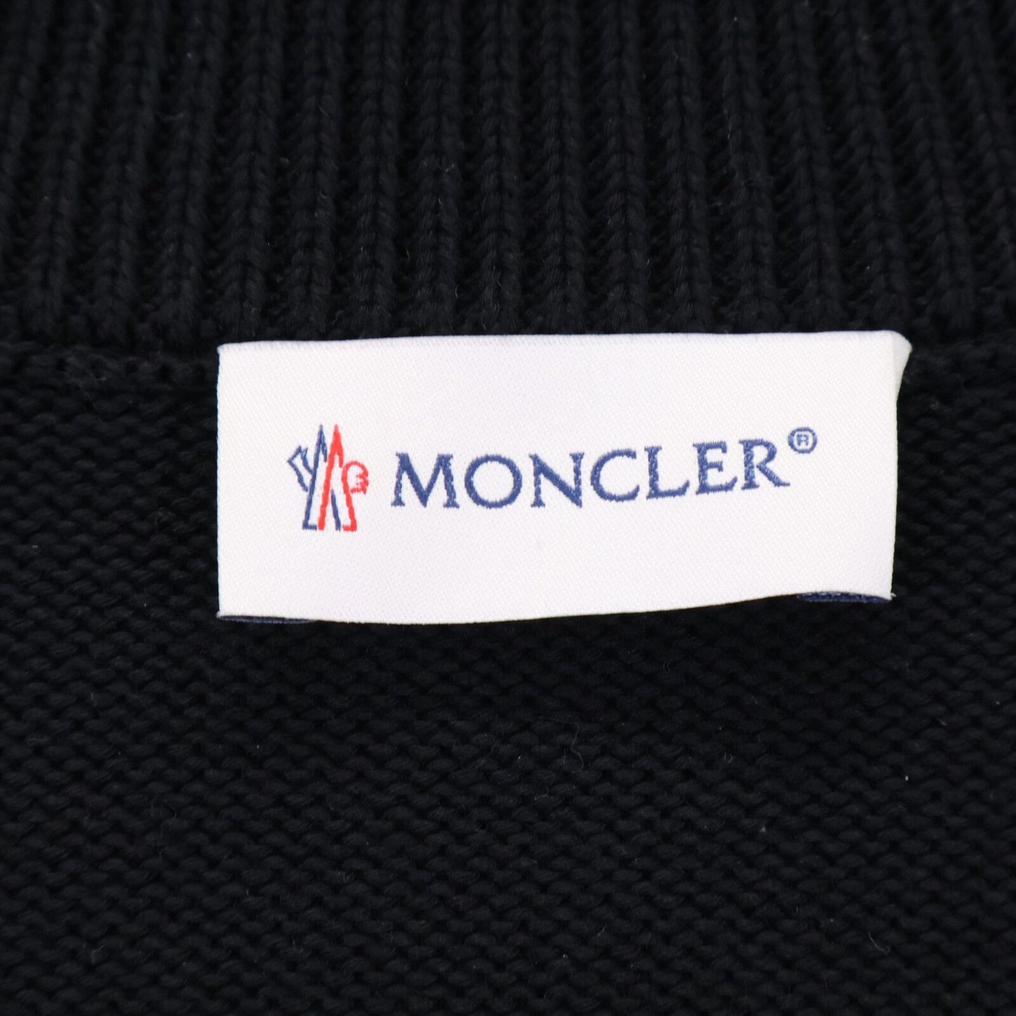 Moncler Tricot Cardigan Knit Down Contrast Zip Up Jacket — view 5