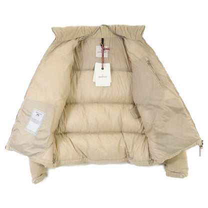 Moncler Besbre Beige Corduroy Patted Down Jacket — view 4