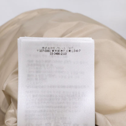 Moncler Besbre Beige Corduroy Patted Down Jacket — view 9