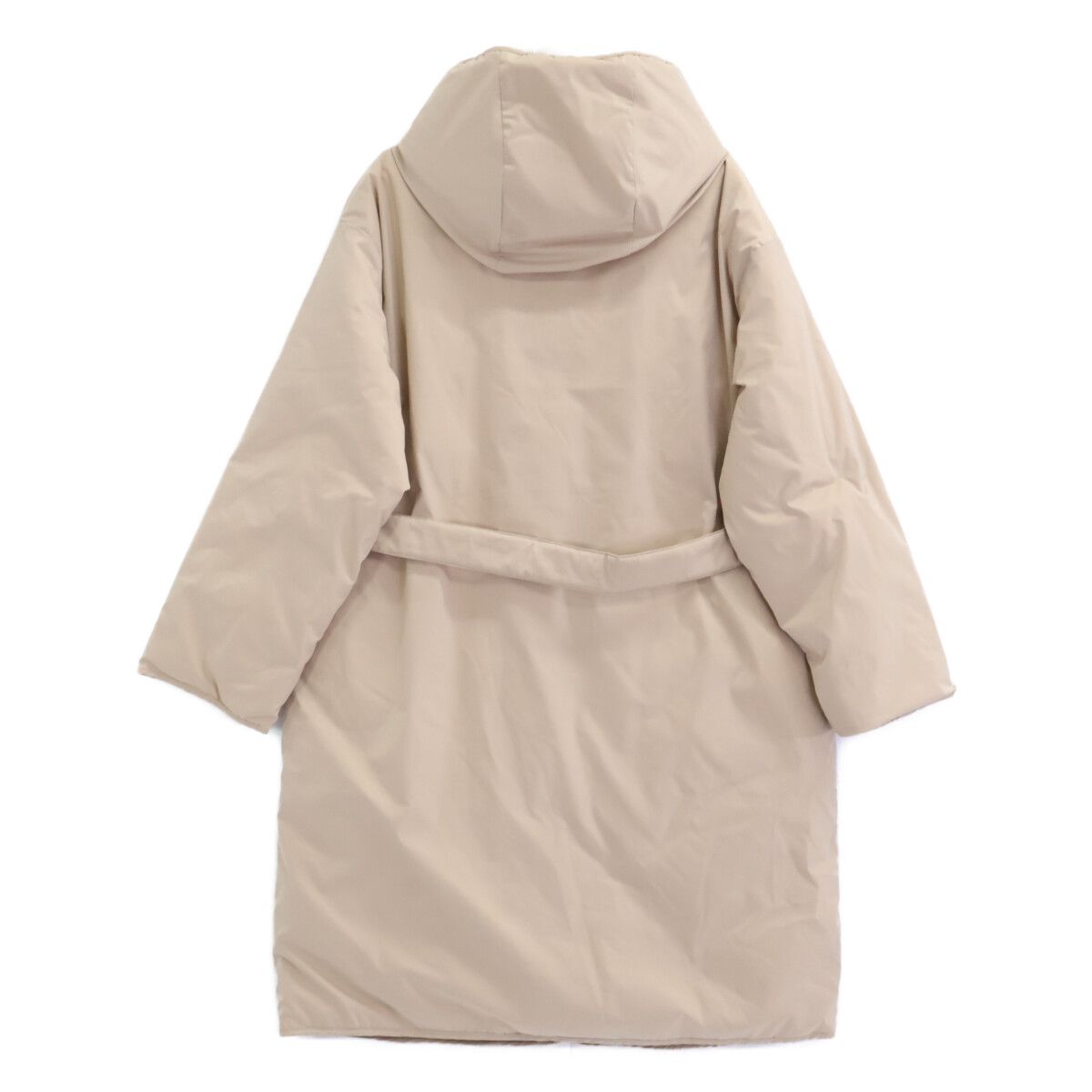 Max Maraweekend Beige Reversible Medium Padding Down Coat 46 — view 2