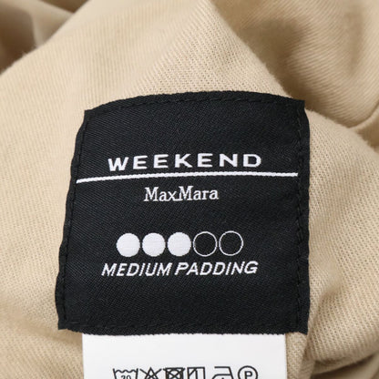Max Maraweekend Beige Reversible Medium Padding Down Coat 46 — view 6