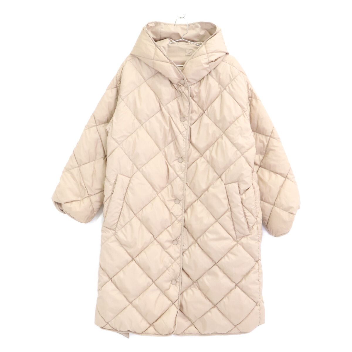 Max Maraweekend Beige Reversible Medium Padding Down Coat 46 — view 3
