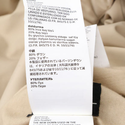 Max Maraweekend Beige Reversible Medium Padding Down Coat 46 — view 7