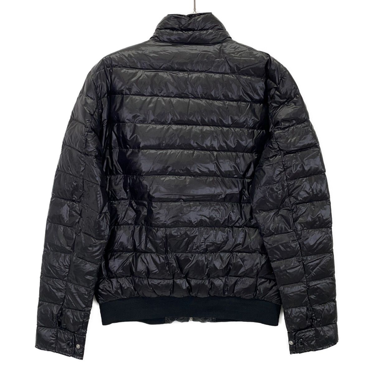 Moncler Black Delon Light Down Jacket — view 2