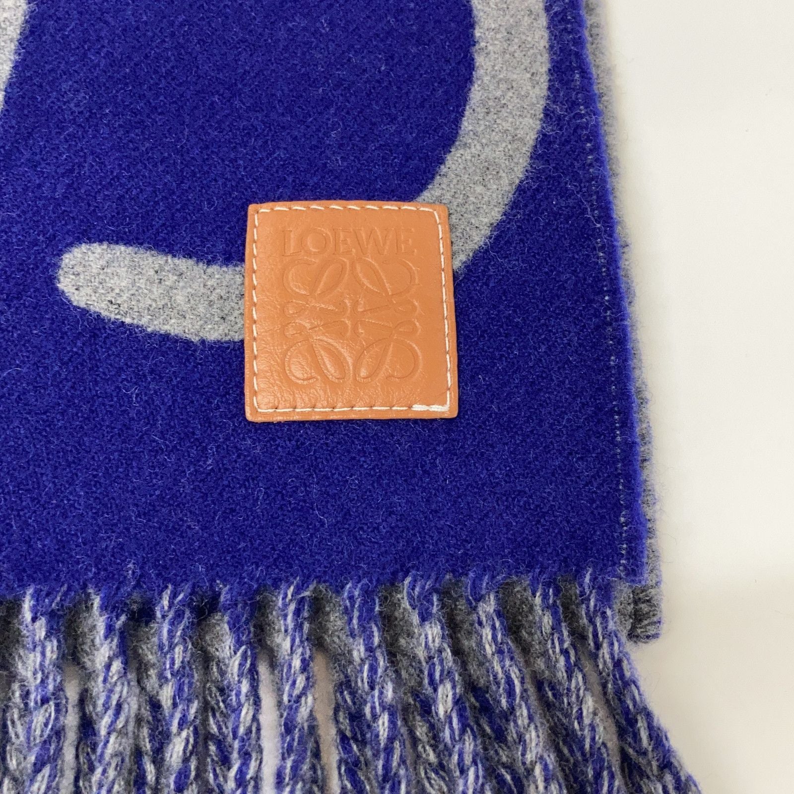 Loewe Wool Cashmere Reversible Scarf — view 4