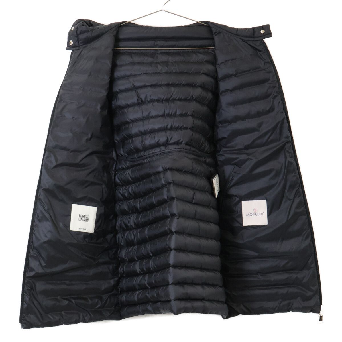 Moncler Barbel Light Down Coat — view 4