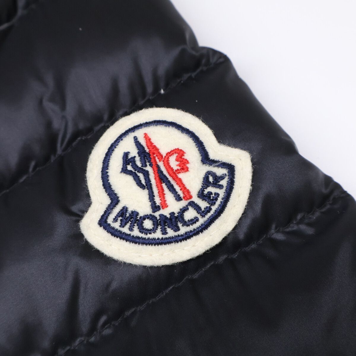 Moncler Barbel Light Down Coat — view 9