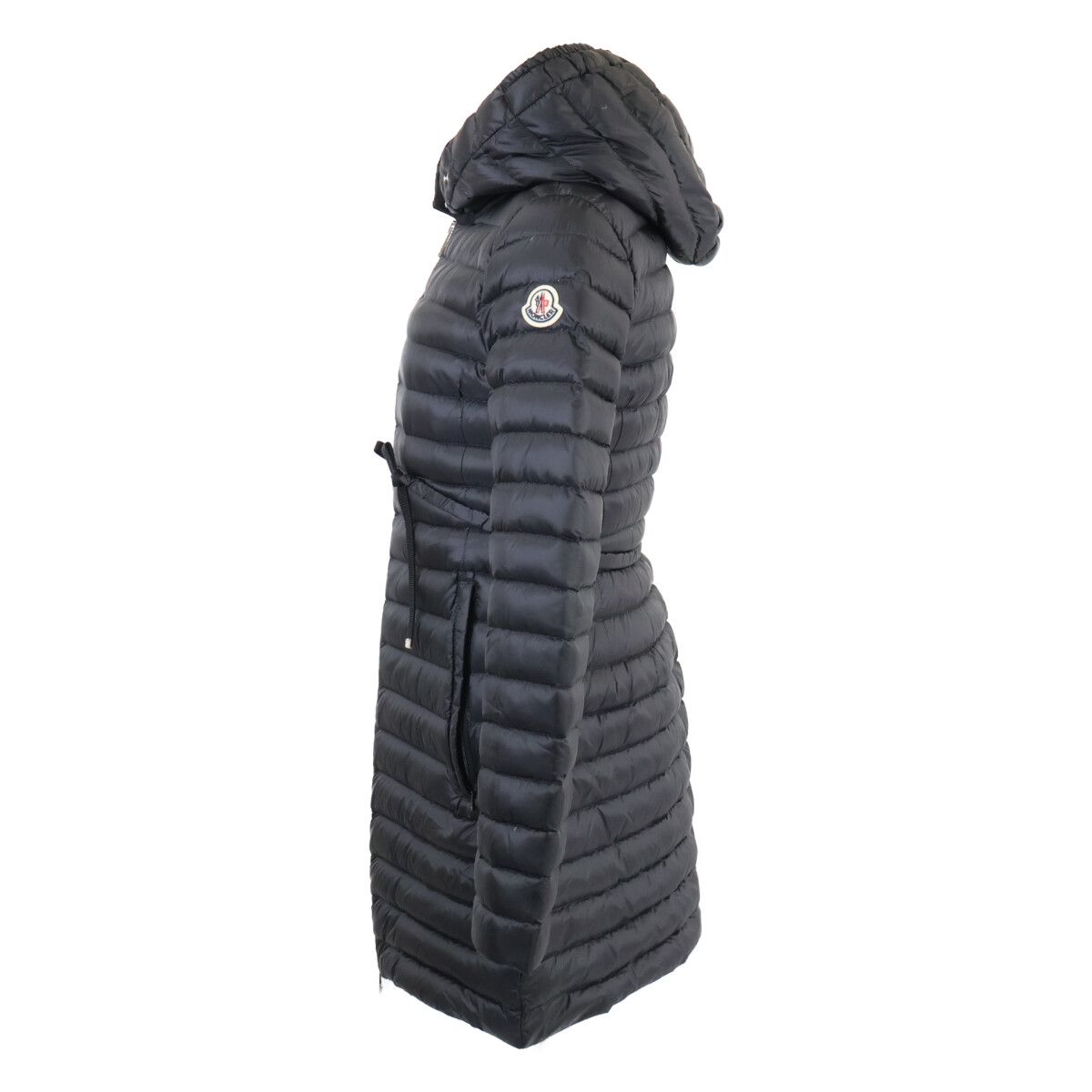 Moncler Barbel Light Down Coat — view 3