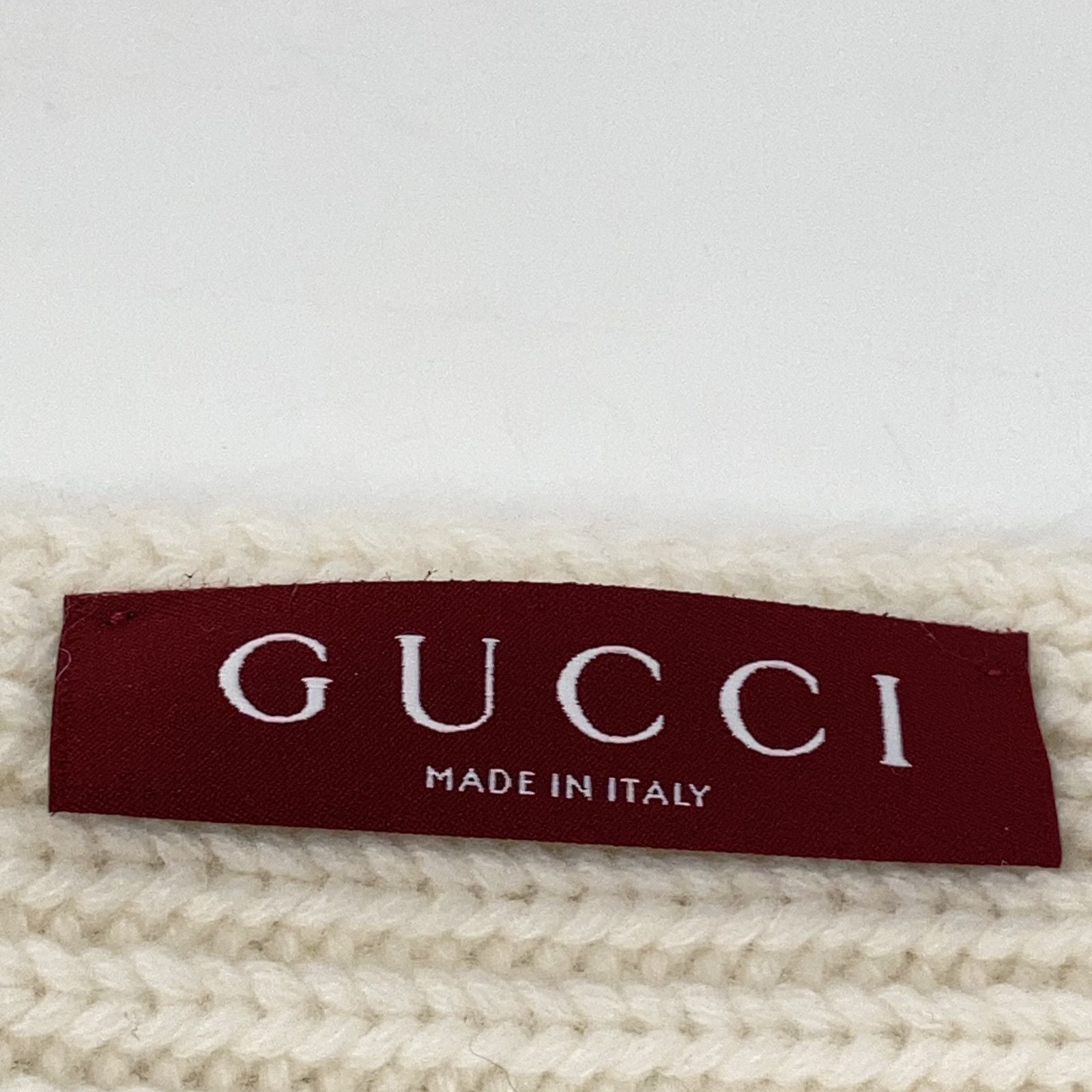 Gucci Double Wool Cashmere 25 180 cm Scarf — view 6