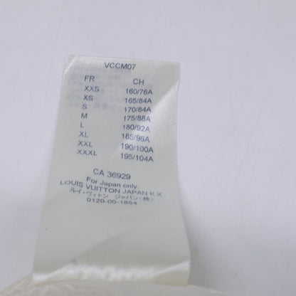 Louis Vuitton Tcn Silk Cotton Jacquard Monogram Long Sleeve Shirt 37 — view 4