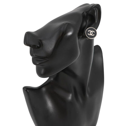 Chanel Earrings CC Logo Metal — view 4