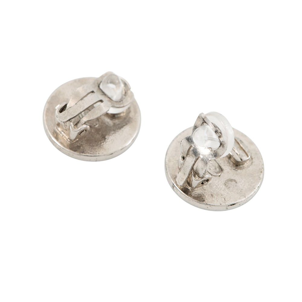 Chanel Earrings CC Logo Metal — view 3