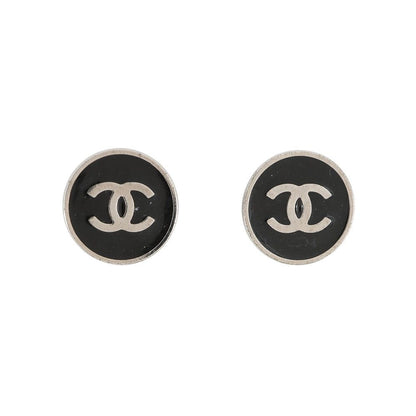 Chanel Earrings CC Logo Metal
