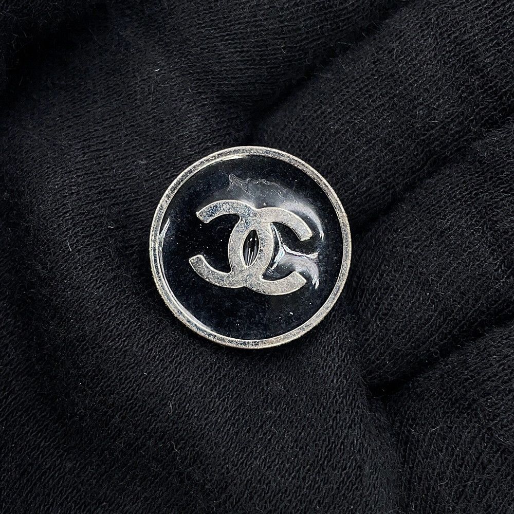 Chanel Earrings CC Logo Metal — view 5