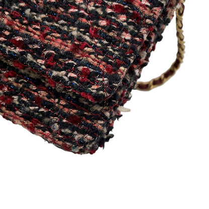 Chanel Chain Wallet Tweed Acorn Charm — view 7