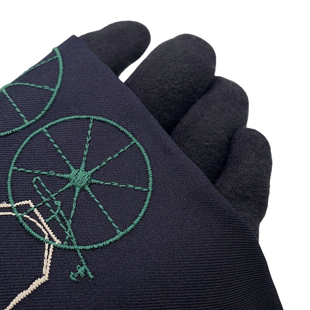 Hermes Scarf Twill Longa Toe Be Roulis Nne a Toute Berline Silk FW — view 5