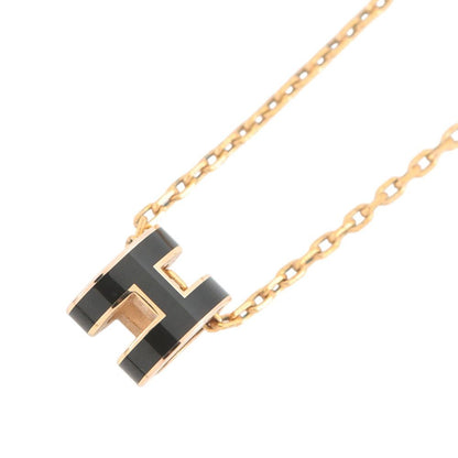 Hermes Necklace Mini Pop Black Gold — view 3