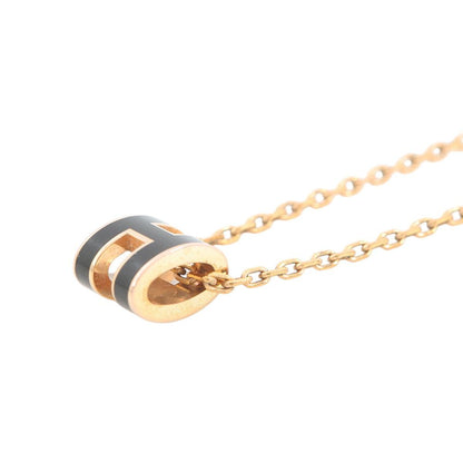 Hermes Necklace Mini Pop Black Gold — view 2