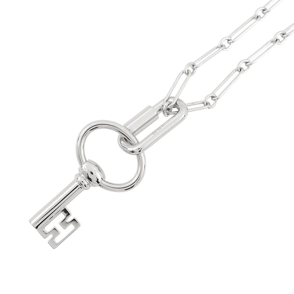 Hermes Necklace Curiosity Metal Long