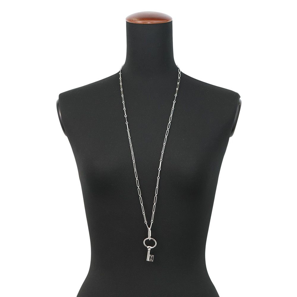 Hermes Necklace Curiosity Metal Long — view 4