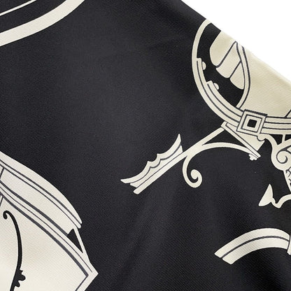 Hermes Scarf Carre 80 Ex Libris Fringe Silk — view 4