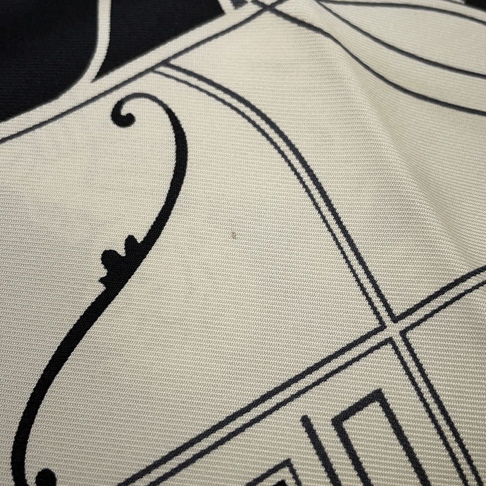 Hermes Scarf Carre 80 Ex Libris Fringe Silk — view 5