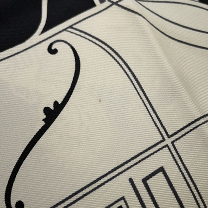 Hermes Scarf Carre 80 Ex Libris Fringe Silk — view 5