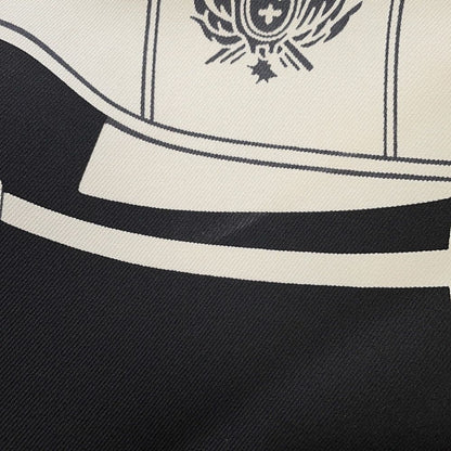 Hermes Scarf Carre 80 Ex Libris Fringe Silk — view 3