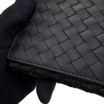 Bottega Veneta Wallet Intrecciato Leather Black — view 6