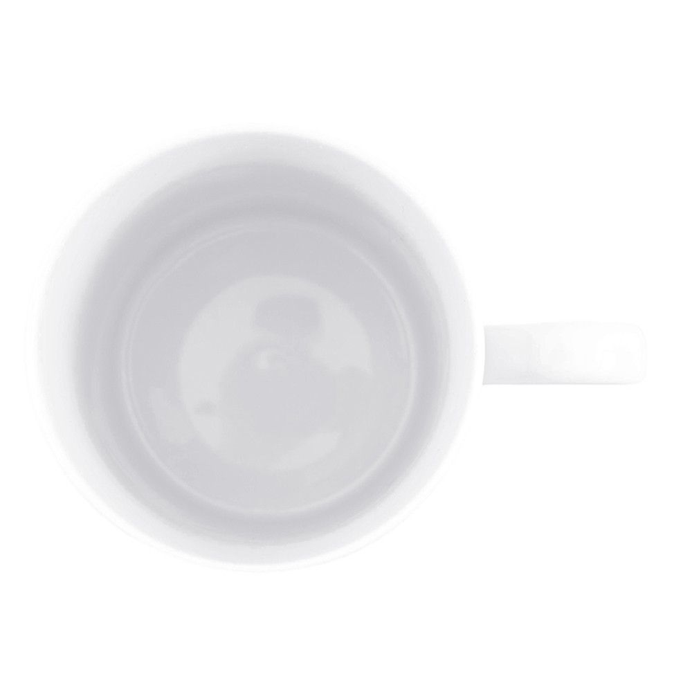 Hermes Mug Deco Ash Tableware White Black — view 4