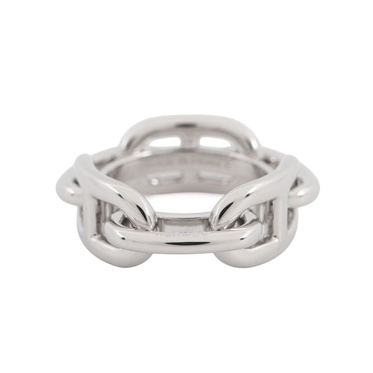 Hermes Scarf Ring 90 Legato Chaine D'ancre Carre Metal