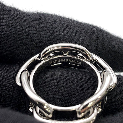 Hermes Scarf Ring 90 Legato Chaine D'ancre Carre Metal — view 5