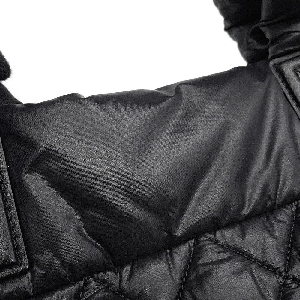 Chanel Tote Quilted CC Logo Cococo Small Nylon Black — view 7