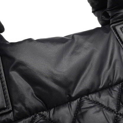 Chanel Tote Quilted CC Logo Cococo Small Nylon Black — view 7