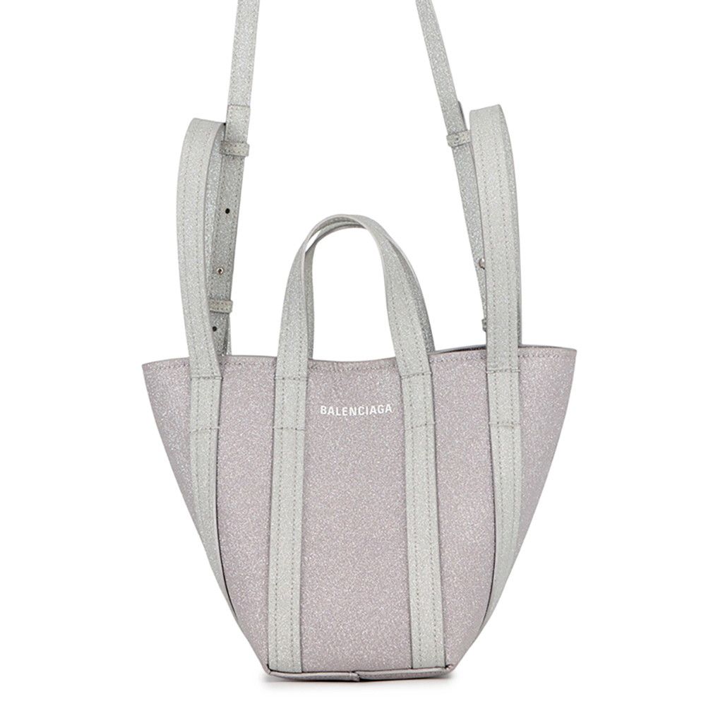 Balenciaga Handbag Everyday North South XS 3way Lame