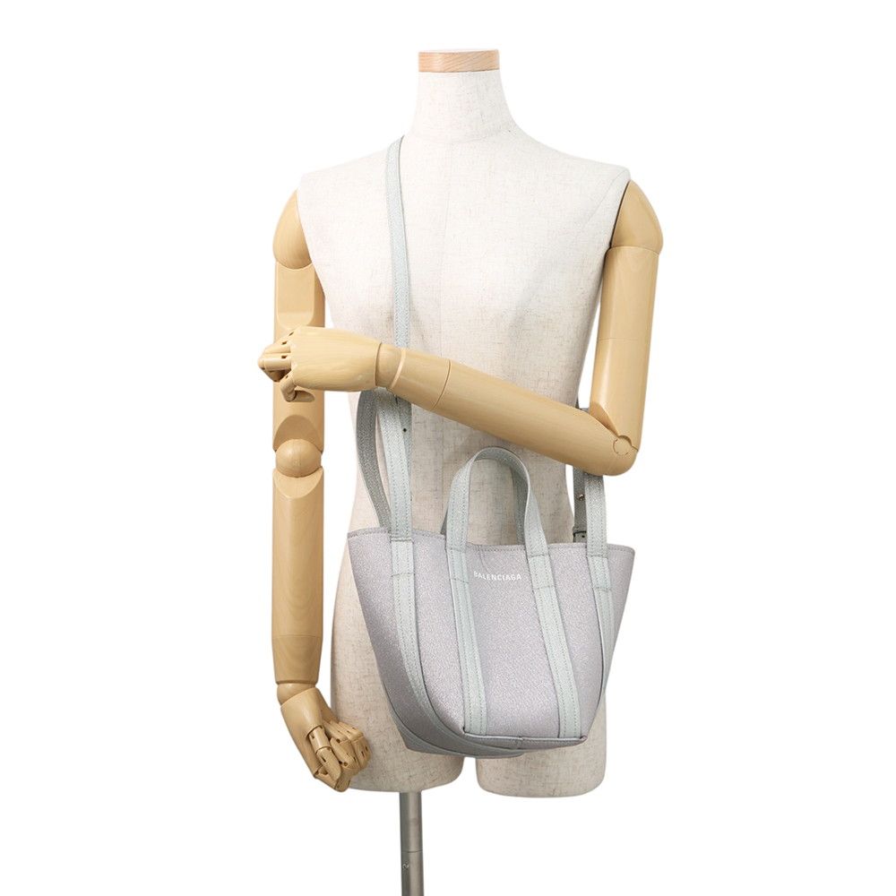 Balenciaga Handbag Everyday North South XS 3way Lame — view 5