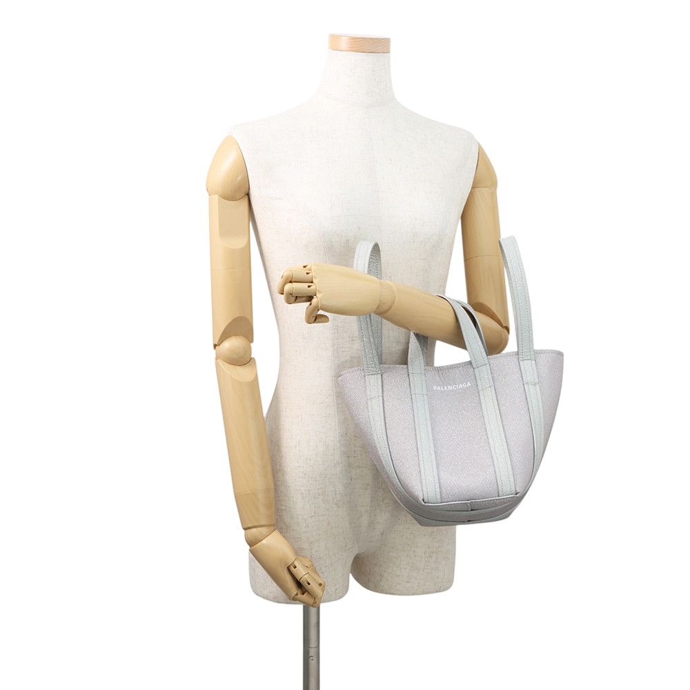Balenciaga Handbag Everyday North South XS 3way Lame — view 4