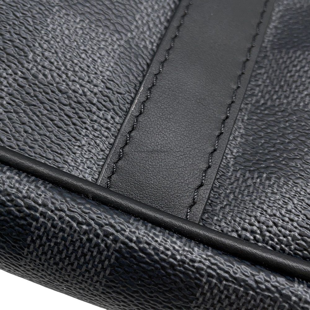 Louis Vuitton Business Bag Damier Graphite Porte Documents Voyage Black — view 8