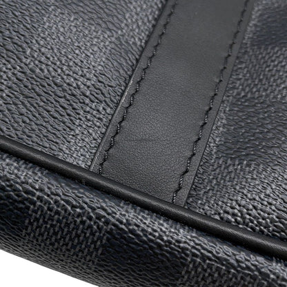 Louis Vuitton Business Bag Damier Graphite Porte Documents Voyage Black — view 8