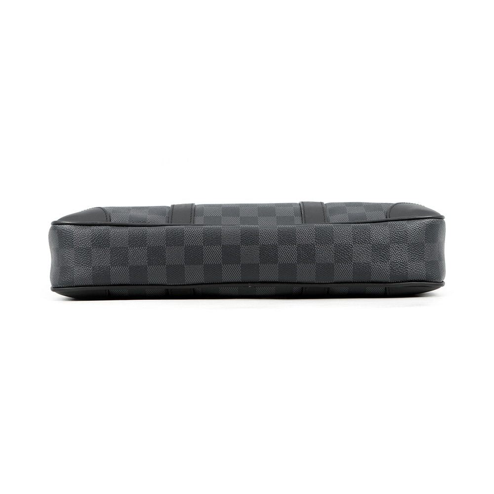 Louis Vuitton Business Bag Damier Graphite Porte Documents Voyage Black — view 3