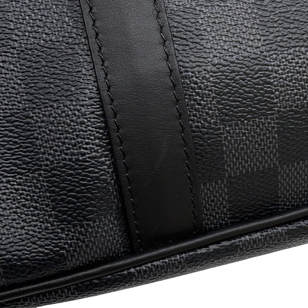 Louis Vuitton Business Bag Damier Graphite Porte Documents Voyage Black — view 9