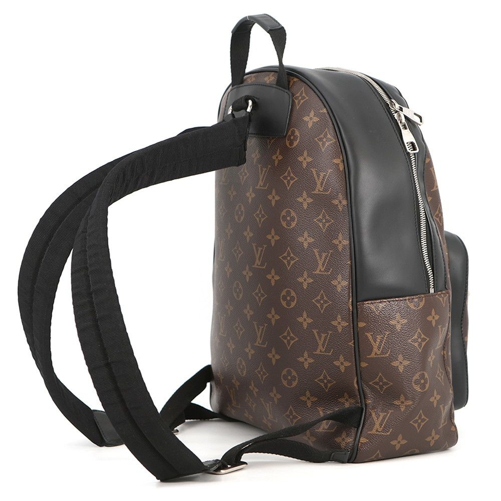 Louis Vuitton Backpack Monogram Macassar Josh NV Black — view 2
