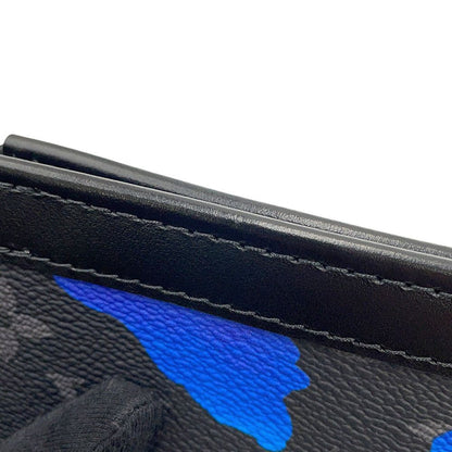 Louis Vuitton Shoulder Bag Monogram Eclipse Lum with Abu Gaston Wearable Wallet — view 9