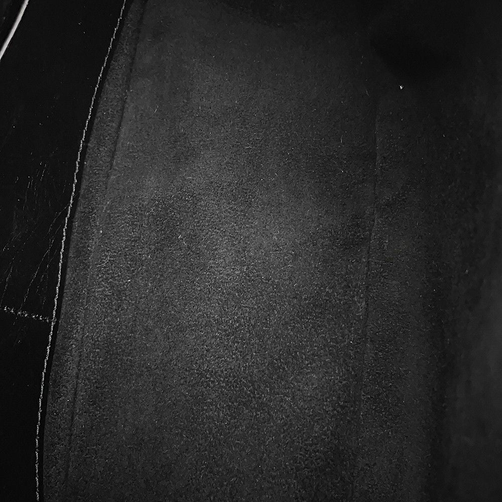 Dior Shoulder Bag Macro Cannage Hobo Bag Crinkled Calfskin Black — view 8