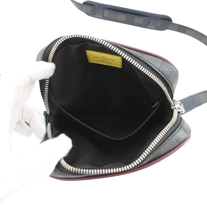 Louis Vuitton Shoulder Bag Damier Graphite Epi Danube Slim Black — view 5